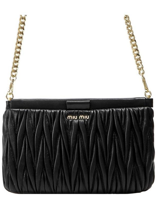 5BH356 N88 NERO Women s Cross Bag - MIU MIU - BALAAN 1