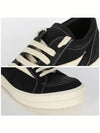 Vintage Leather Low Top Sneakers Black - RICK OWENS - BALAAN 6