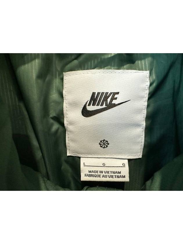 Sportswear Club Puffer Padded Jacket Green - NIKE - BALAAN 6