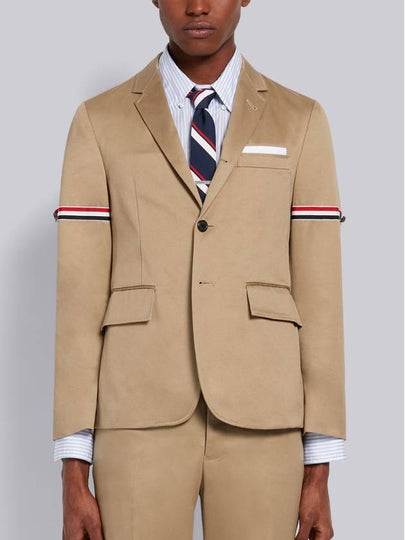 Armband Unconstructed Classic Jacket Navy Beige - THOM BROWNE - BALAAN 2