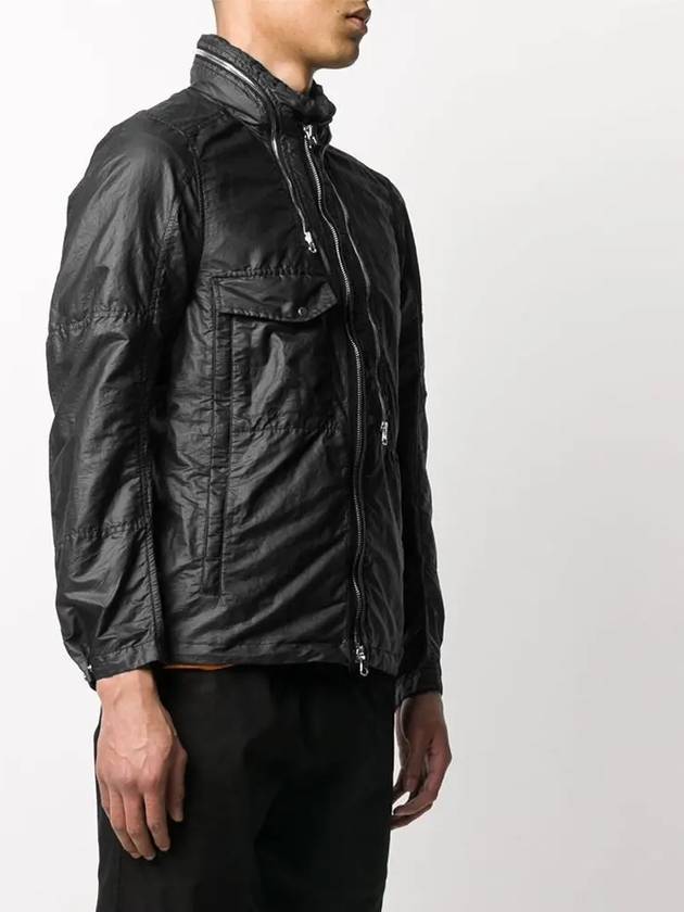 Shadow Nylon Metal Hooded Jacket Black - STONE ISLAND - BALAAN 4