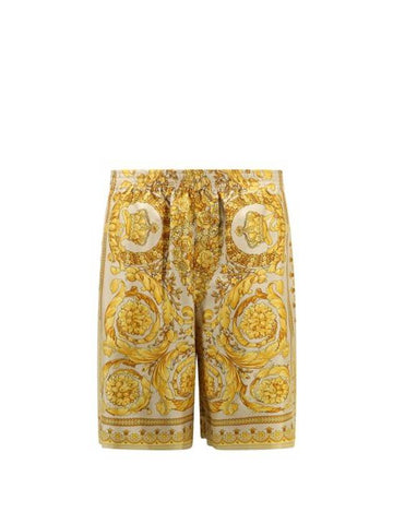 Short Pants 10024761A03044 5K410 Beige - VERSACE - BALAAN 1