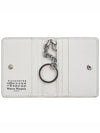 Stitch Grain Keyring Card Wallet White - MAISON MARGIELA - BALAAN 10