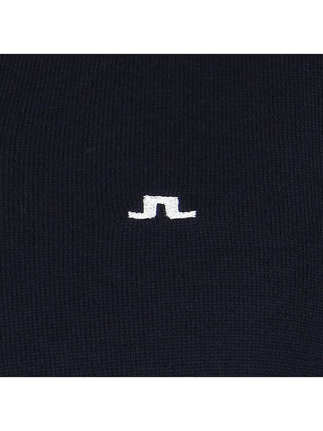 Lymann V Neck Knit Top Navy - J.LINDEBERG - BALAAN 7