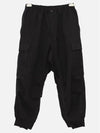 Classic Sports Cuffed Cargo Track Pants Black - Y-3 - BALAAN 4