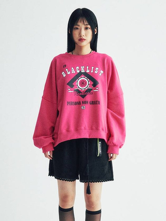 Persona Sweatshirt Magenta pink - KOOKEESEE - BALAAN 1