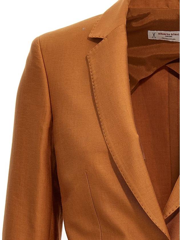 Alberto Biani Cotton Single Breast Blazer Jacket - ALBERTO BIANI - BALAAN 3