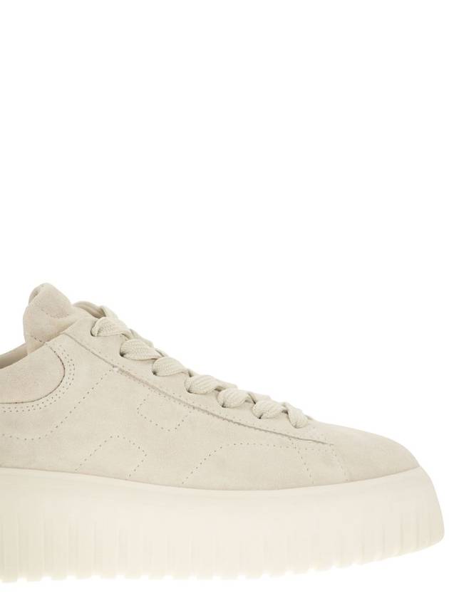 Hogan H Stripes Low Top Sneakers Blanc - HOGAN - BALAAN 7