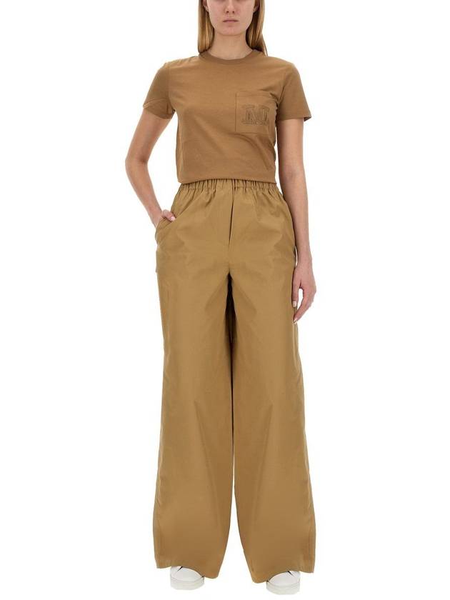 Navigli Wide Pants Clay - MAX MARA - BALAAN 3