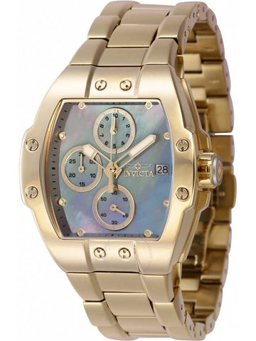 Invicta S1 Rally Chronograph Quartz Platinum Dial Ladies Watch 45770 - INVICTA - BALAAN 1