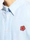 Boke Flower Long Sleeve Shirt Blue - KENZO - BALAAN 6