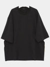 Cotton Short Sleeve T-Shirt Black - FEAR OF GOD - BALAAN 3