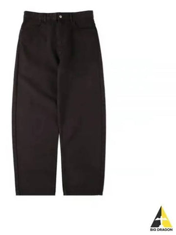 24 REED GARMENT DYED PANT BLACK GRAPE 1130 pants - STUDIO NICHOLSON - BALAAN 1