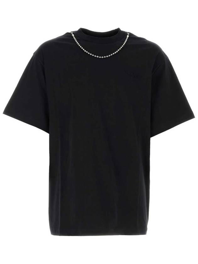 Short Sleeve T-Shirt BMAA001S24JER00110101010 Black - AMBUSH - BALAAN 2