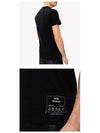 Men's Icon Print Short Sleeve T-Shirt Black - MAISON MARGIELA - BALAAN 6