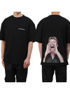 Bowie print short sleeve t shirt black - IH NOM UH NIT - BALAAN 2