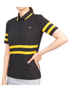 Moira Polo Short Sleeve T-Shirt Black - J.LINDEBERG - BALAAN 6