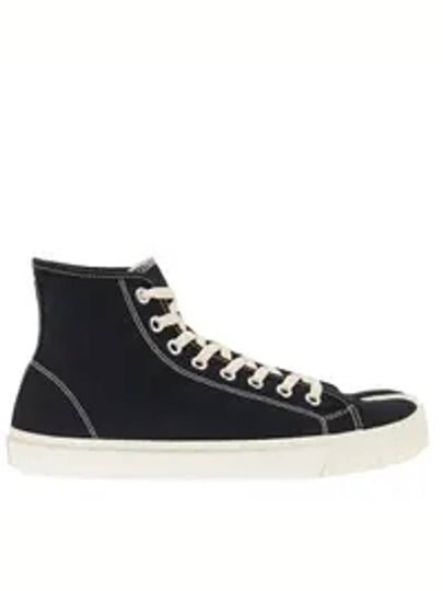 Tabi Split Toe High Top Sneakers Black - MAISON MARGIELA - BALAAN 2