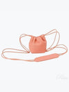 Dumpling Mini Drawstring Lambskin Leather Cross Bag Pink - JIL SANDER - BALAAN 2