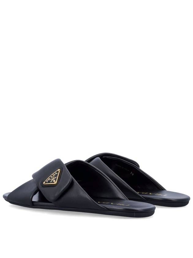 Prada Criss-Cross Logo Slides - PRADA - BALAAN 4