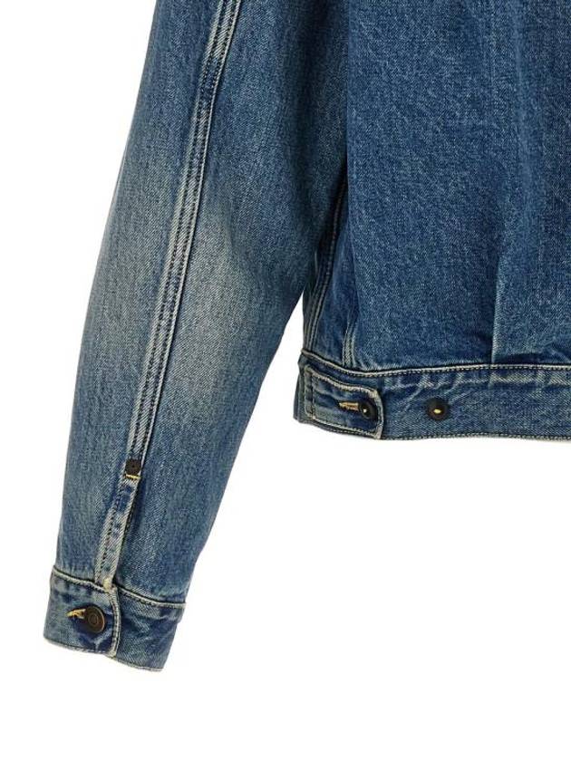 Four Stitch Denim Jacket Blue - MAISON MARGIELA - BALAAN 5