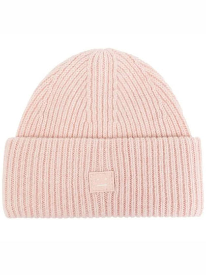 Small Face Logo Beanie Pink - ACNE STUDIOS - BALAAN 2