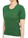 Bea Knit Top Green - VIVIENNE WESTWOOD - BALAAN 5