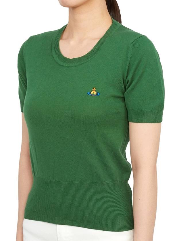 Bea Knit Top Green - VIVIENNE WESTWOOD - BALAAN 5