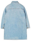 A.P.C. Women's Aurelia Denim Short Dress Stone Wash Indigo COFDI F05822 IAL - A.P.C. - BALAAN