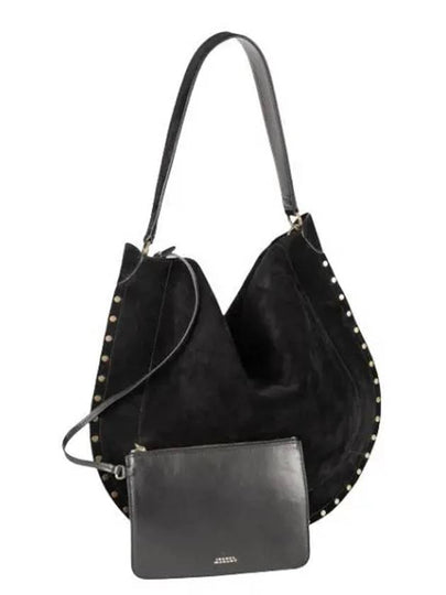 Oskan Moon Shoulder Bag Black - ISABEL MARANT - BALAAN 2