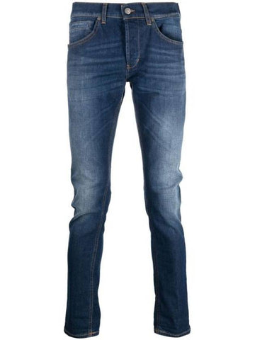 Denim Straight Pants UP232 DS0145U FO4 094 800 DENIM - DONDUP - BALAAN 1