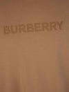 Logo Print Organnic Cotton Short Sleeve T-Shirt Brown - BURBERRY - BALAAN 5