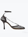 Open Mesh Stretch Pumps Black - BOTTEGA VENETA - BALAAN 2