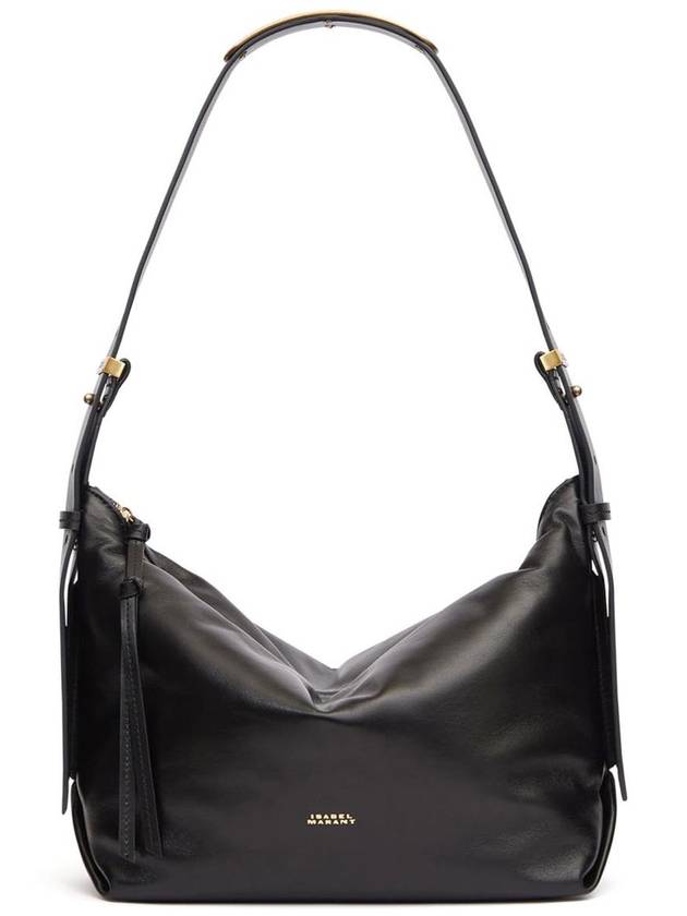 Leyden logo-stamp leather shoulder bag - ISABEL MARANT - BALAAN 6