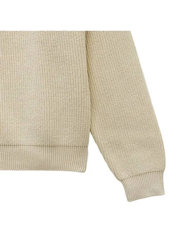 Bold Fox Head Cardigan Ivory - MAISON KITSUNE - BALAAN 5