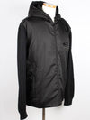 Re nylon gabardine hooded zip up - PRADA - BALAAN 6