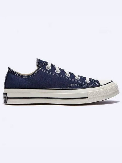 Chuck 70 Ox Vintage Canvas Low Top Sneakers Midnight - CONVERSE - BALAAN 2