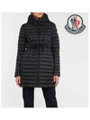 Women s Logo Patch BARBEL Long Down Padding Black 1C10100 53048 999 - MONCLER - BALAAN 1