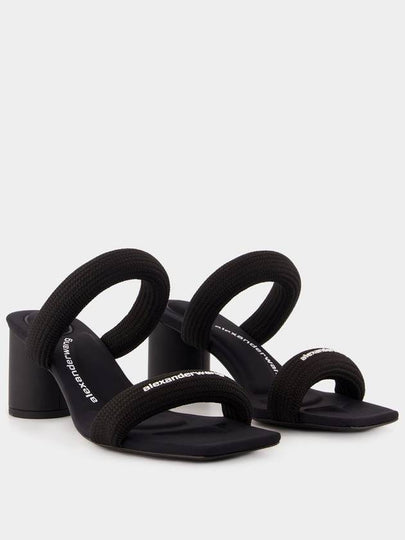 Jax Tubular Sandals - Alexander Wang - Nylon - Black - ALEXANDER WANG - BALAAN 2