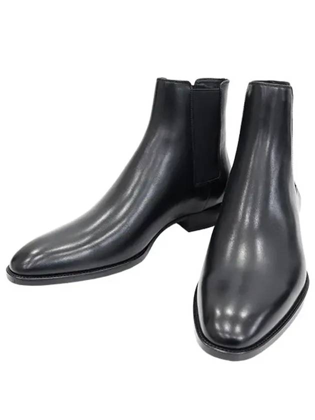 Classic Wyatt Chelsea Boots Black - SAINT LAURENT - BALAAN 5