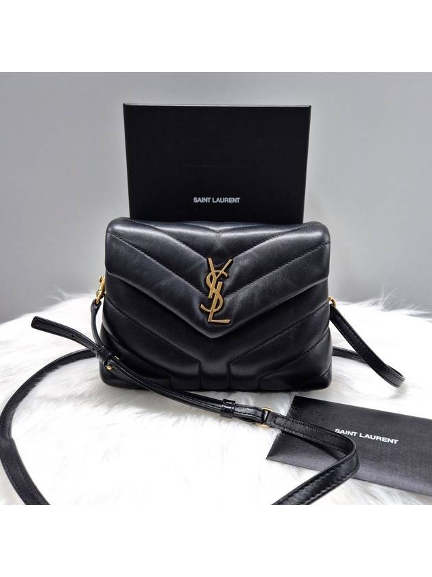 Lulu toy bag cross black - SAINT LAURENT - BALAAN 3