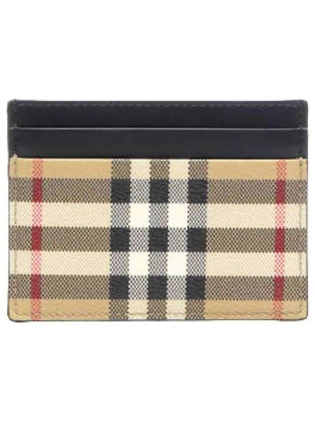 Check leather card case women s wallet - BURBERRY - BALAAN 1