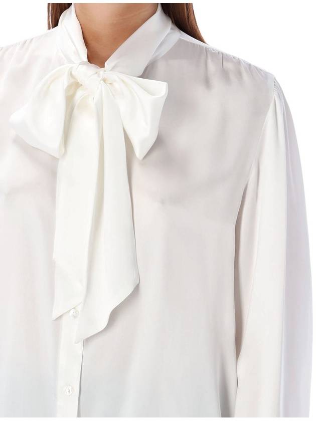 Alessandra Rich Bow Shirt - ALESSANDRA RICH - BALAAN 3