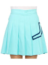 Naomi Pleated Skirt Aruba Blue - J.LINDEBERG - BALAAN 6