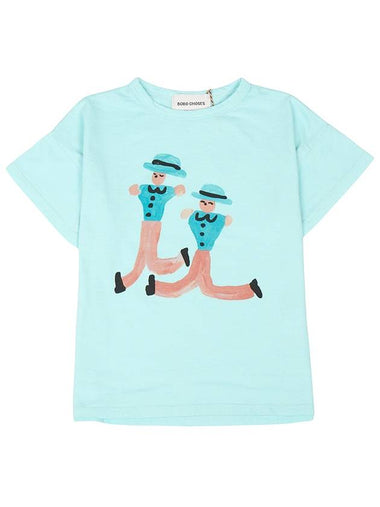 Kids short sleeve t shirt 124AC008 400 - BOBO CHOSES - BALAAN 1