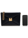 One Stud Shoulder Bag Black - VALENTINO - BALAAN 7