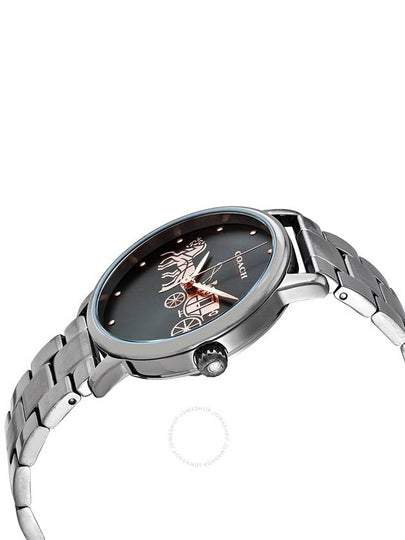 Coach Grand Quartz Dark Grey Dial Gunmetal-tone Ladies Watch 14502924 - COACH - BALAAN 2