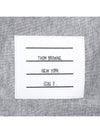 RWB Stripe Cotton Short Sleeve T-shirt Grey - THOM BROWNE - BALAAN 7