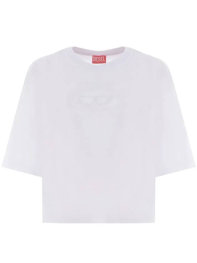 T Rowy Od Short Sleeve T-Shirt White - DIESEL - BALAAN 3