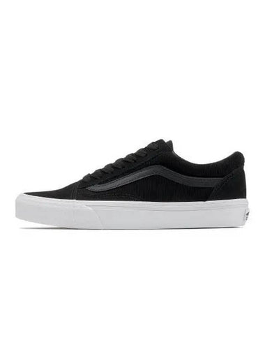 Old Skool Corduroy Low Top Sneakers Black - VANS - BALAAN 1